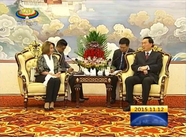 西藏书记陈全国见美议员 赞赏其涉藏立场是真心还是客气
