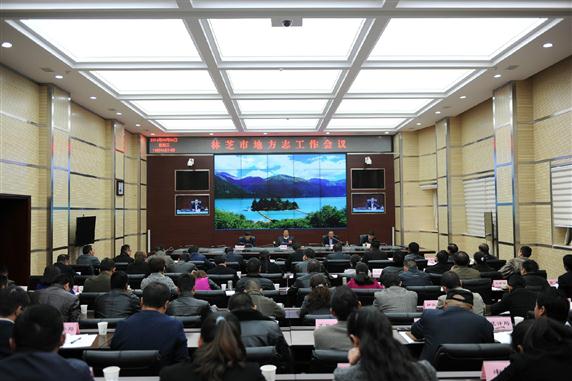 旺堆出席林芝市地方志工作会议