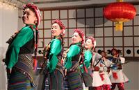 西藏日喀则民族艺术代表团在瑞士举行首场演出
